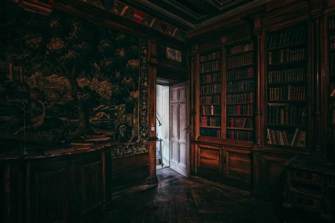 open mystery book
