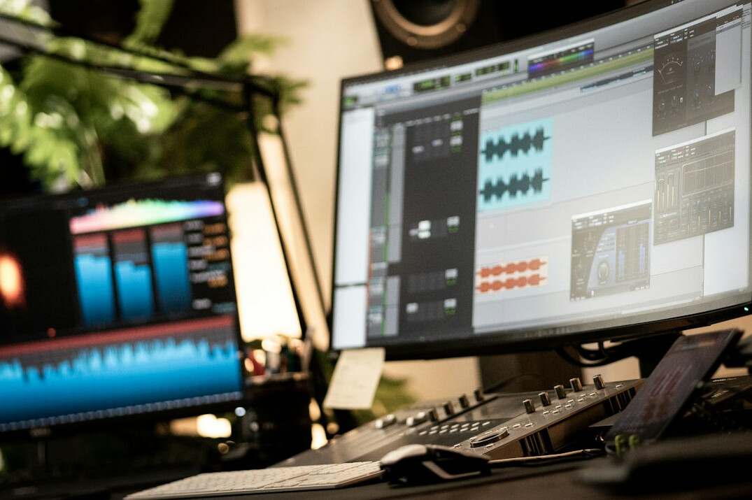 modern german broadcasting studio